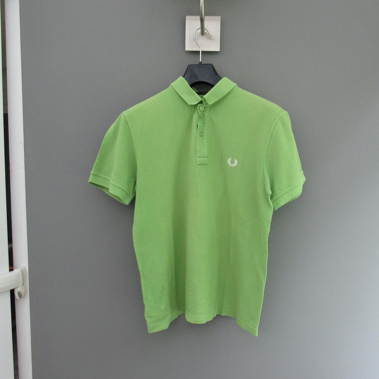light green fred perry polo