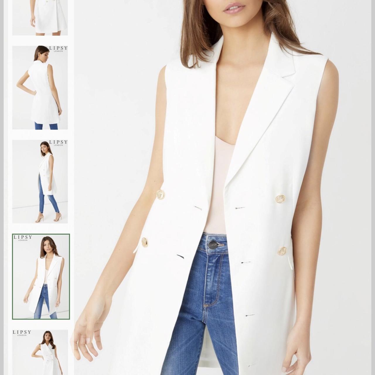 Lipsy hot sale white blazer