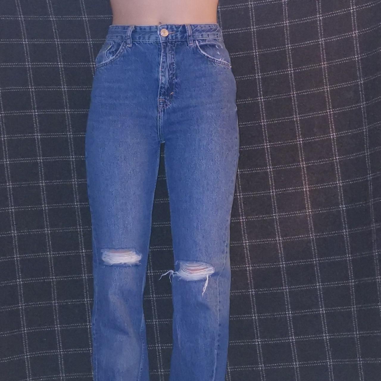 pull and bear flared jeans