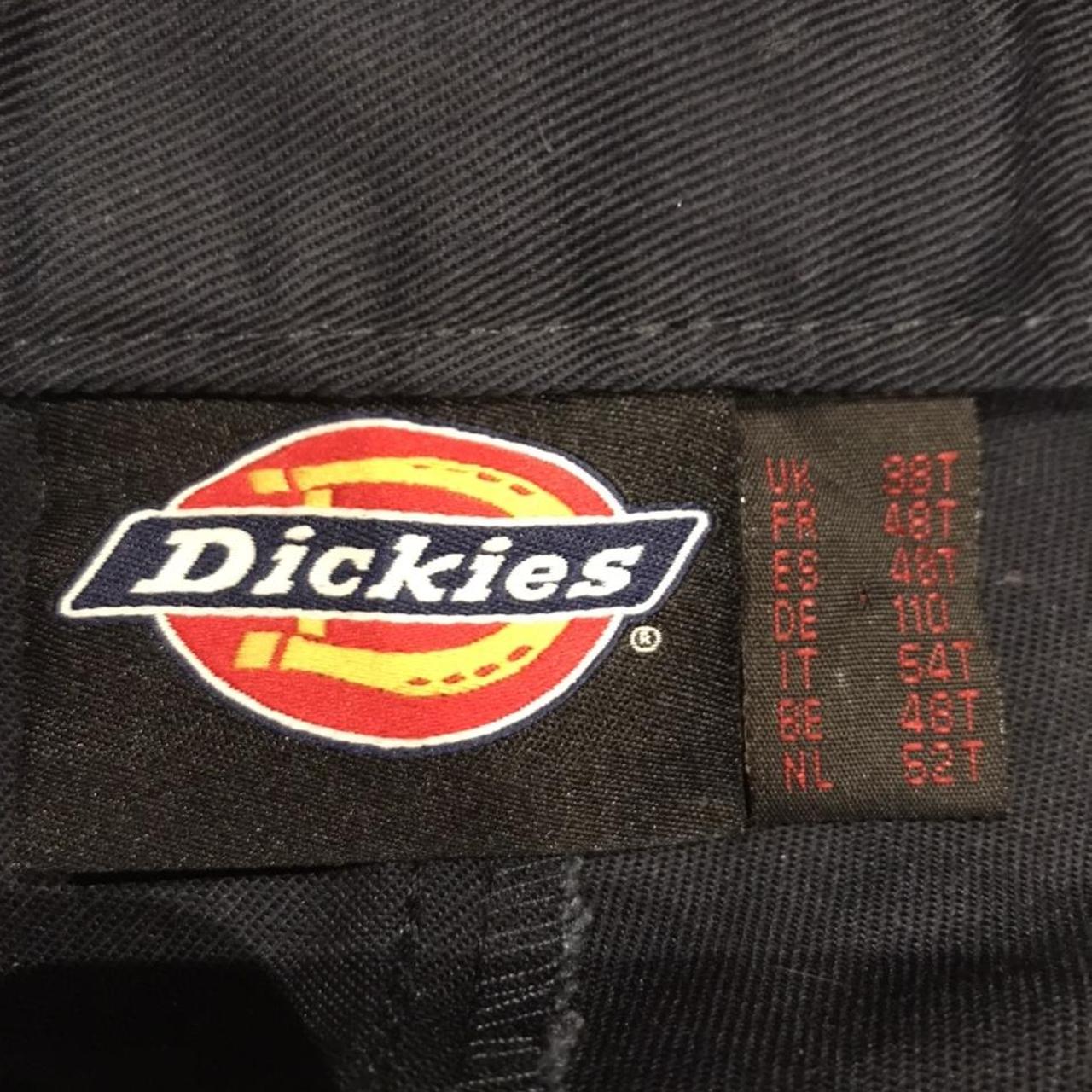 Vintage Dickies red hawk zipped cargo work... - Depop