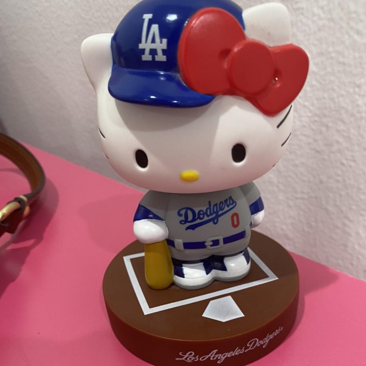 Collectible Los Angeles Dodgers Hello Kitty Bobblehead