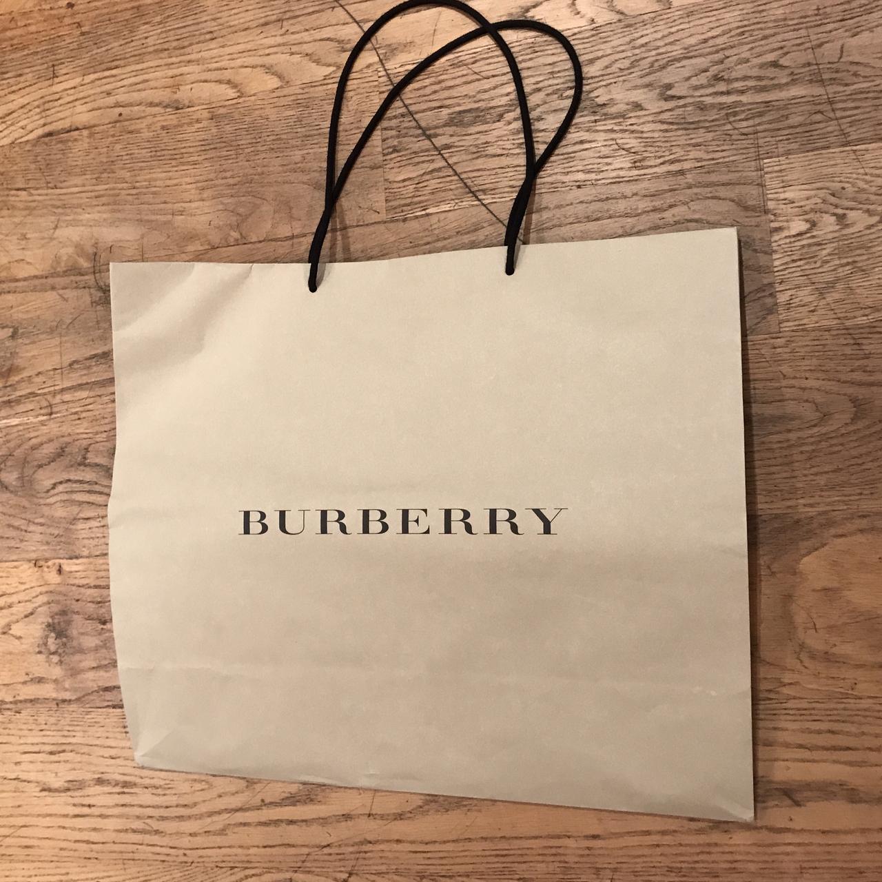 Burberry shopping store bag for sale