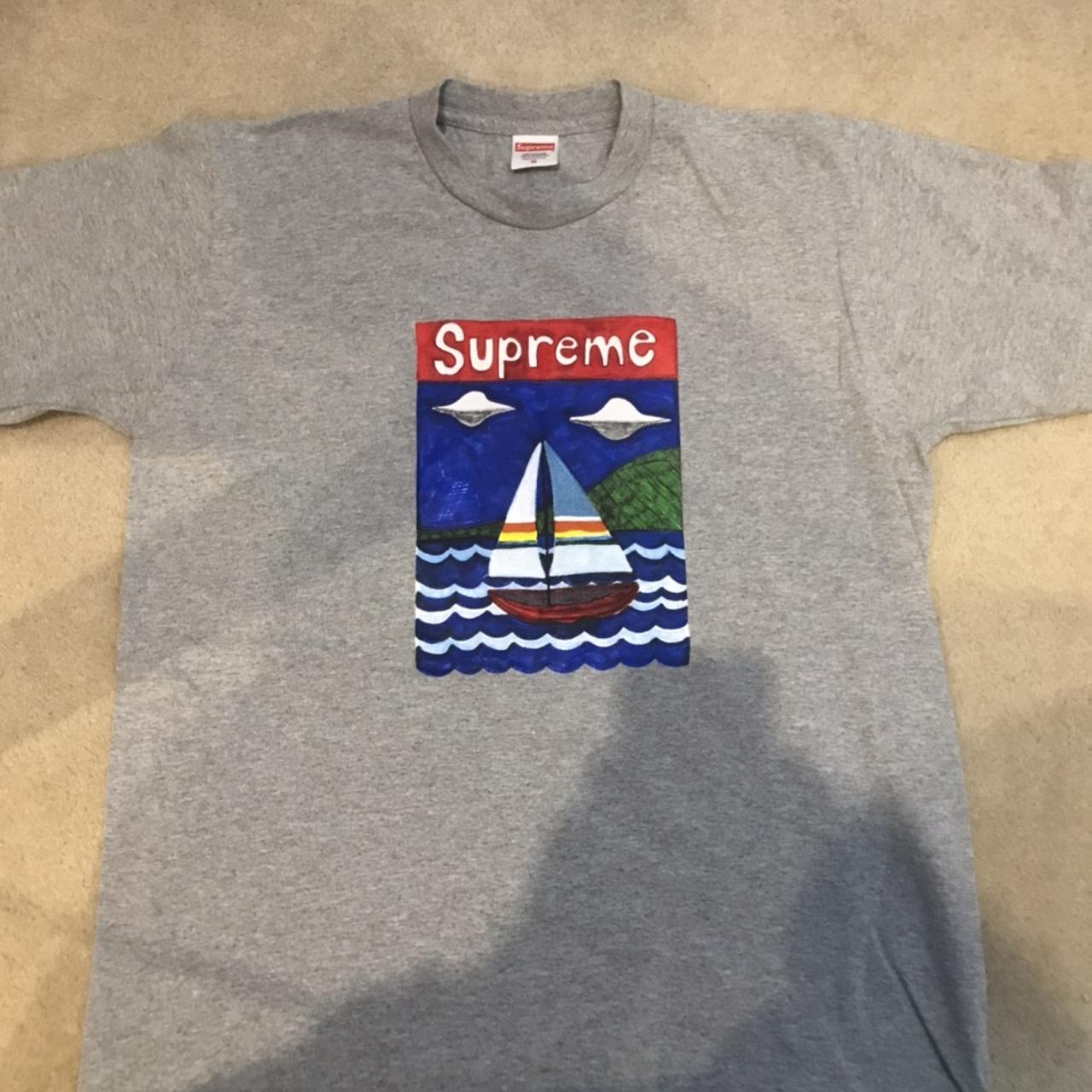 Supreme boat tee Ss20 Worn a couple times Bit of... - Depop