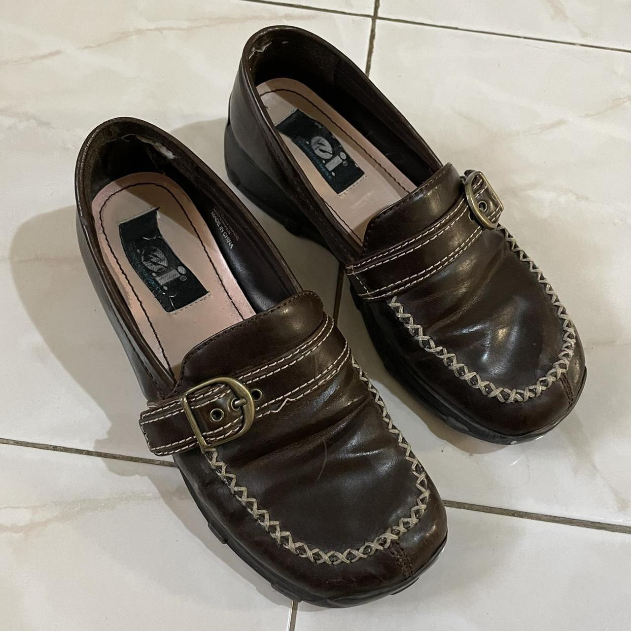 Vintage lei brown loafers! Perfect for this fall🤩... - Depop