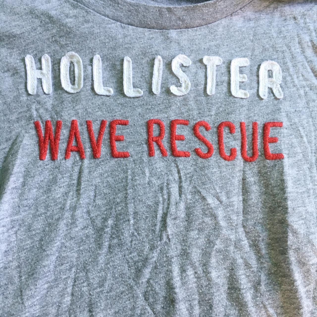 Hollister Wave Rescue t-shirt. Size XS. Love this, - Depop