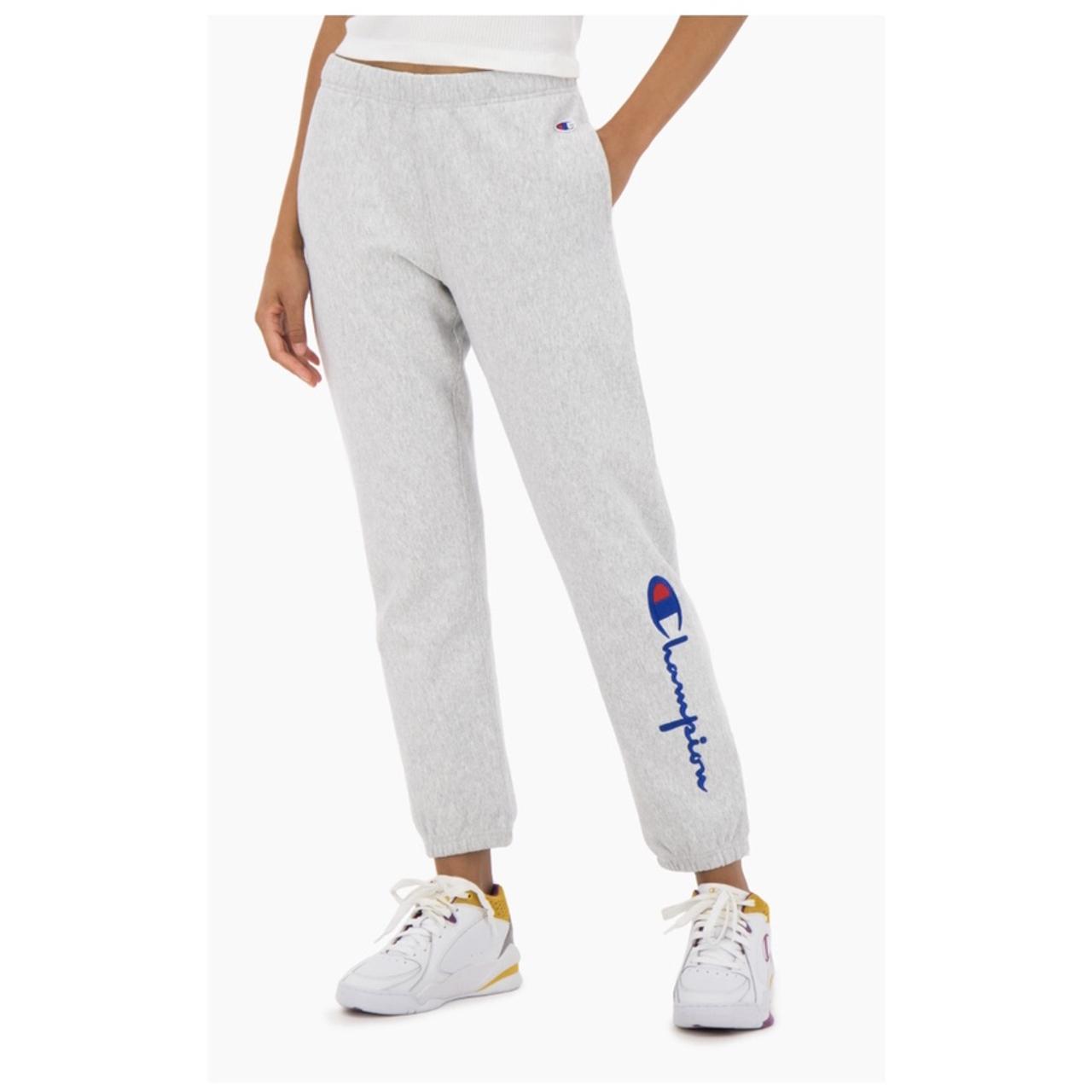 Champion tracksuit store bottoms grey