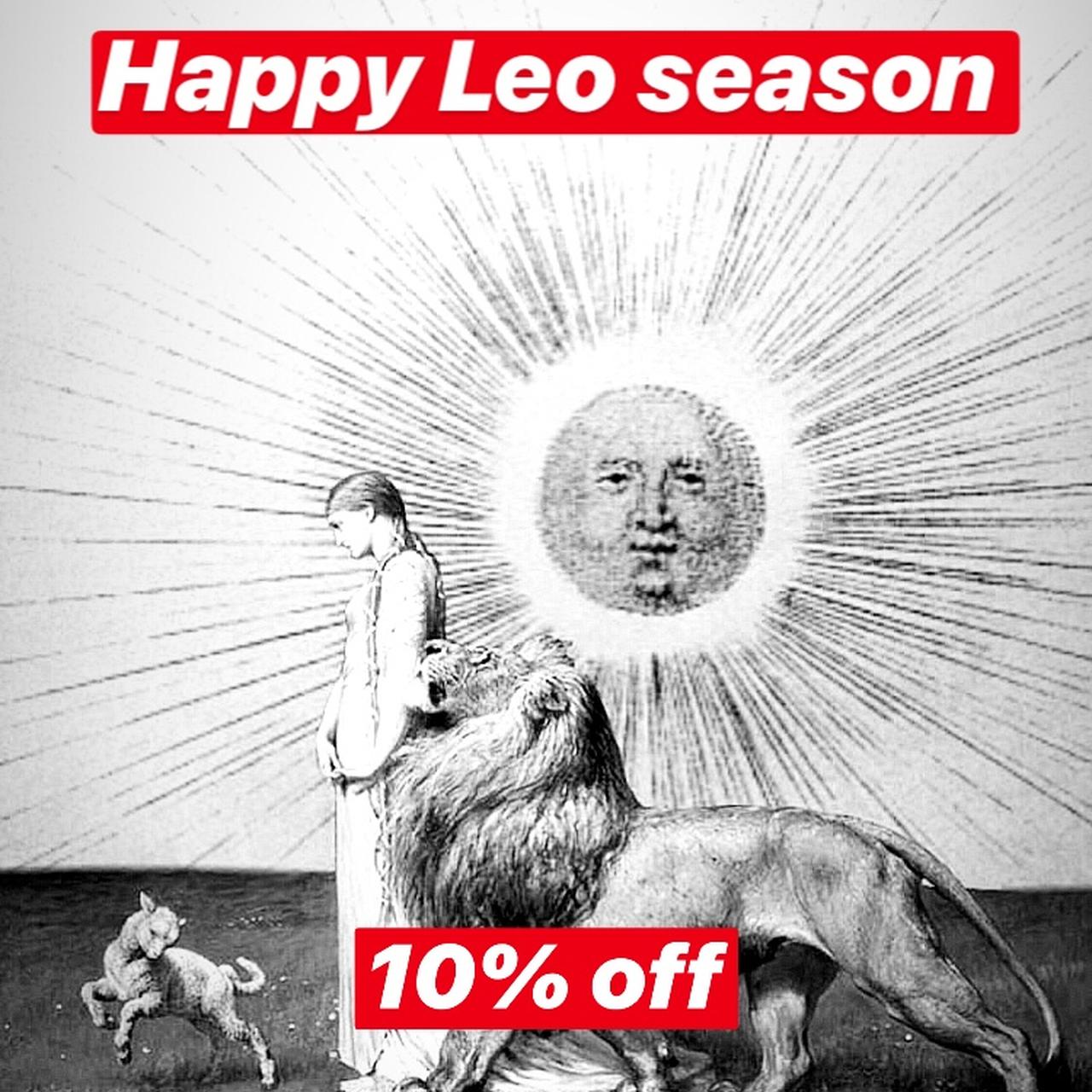 HAPPY LEO SEASON Take 10 off to celebrate the Depop