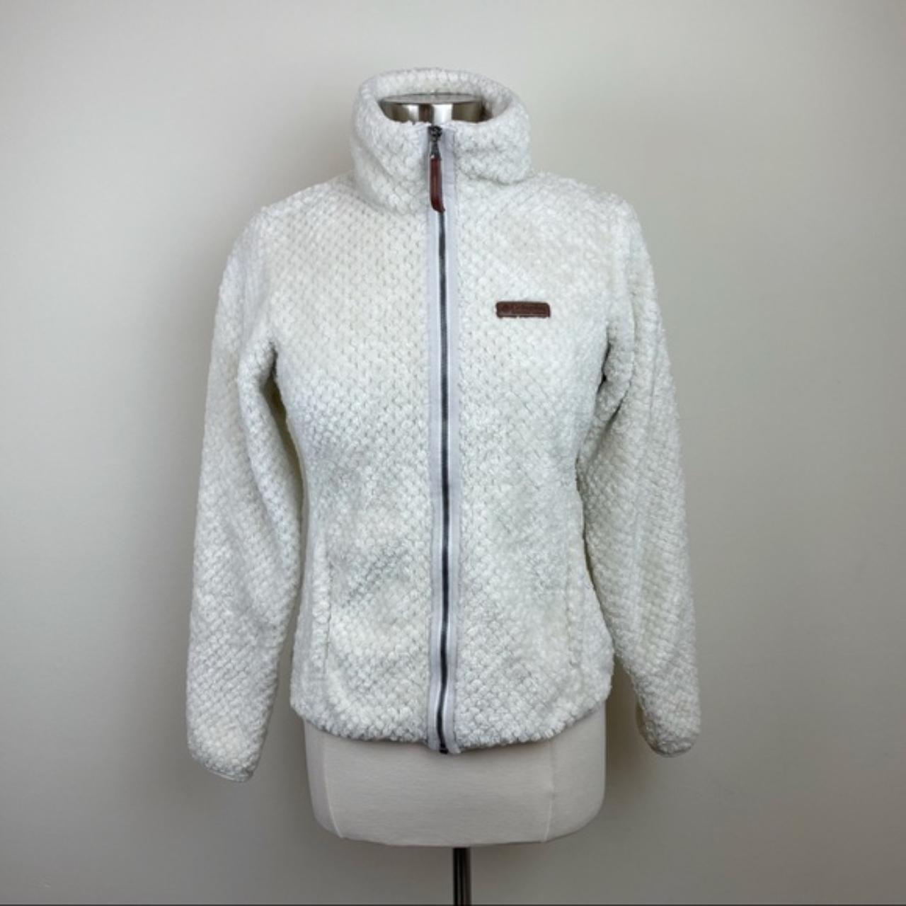 cream columbia fleece