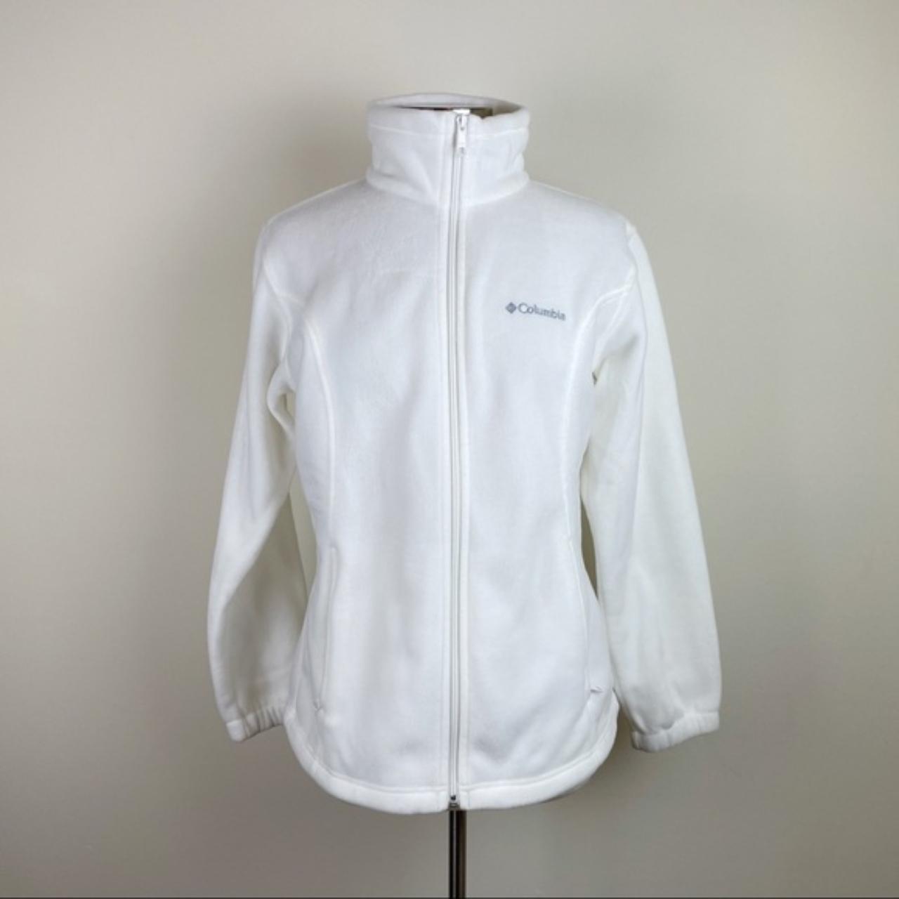 Product Image 1 - Columbia Solid White Full Zip