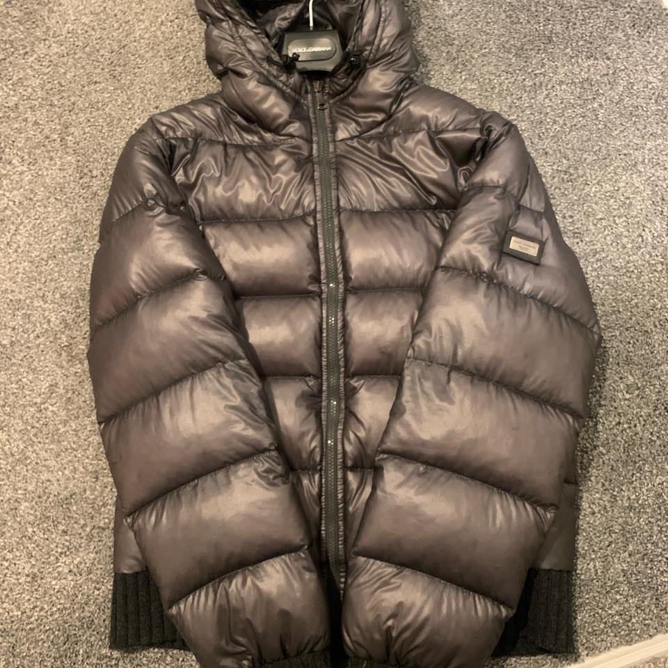 Dolce and gabbana shop mens puffer jacket