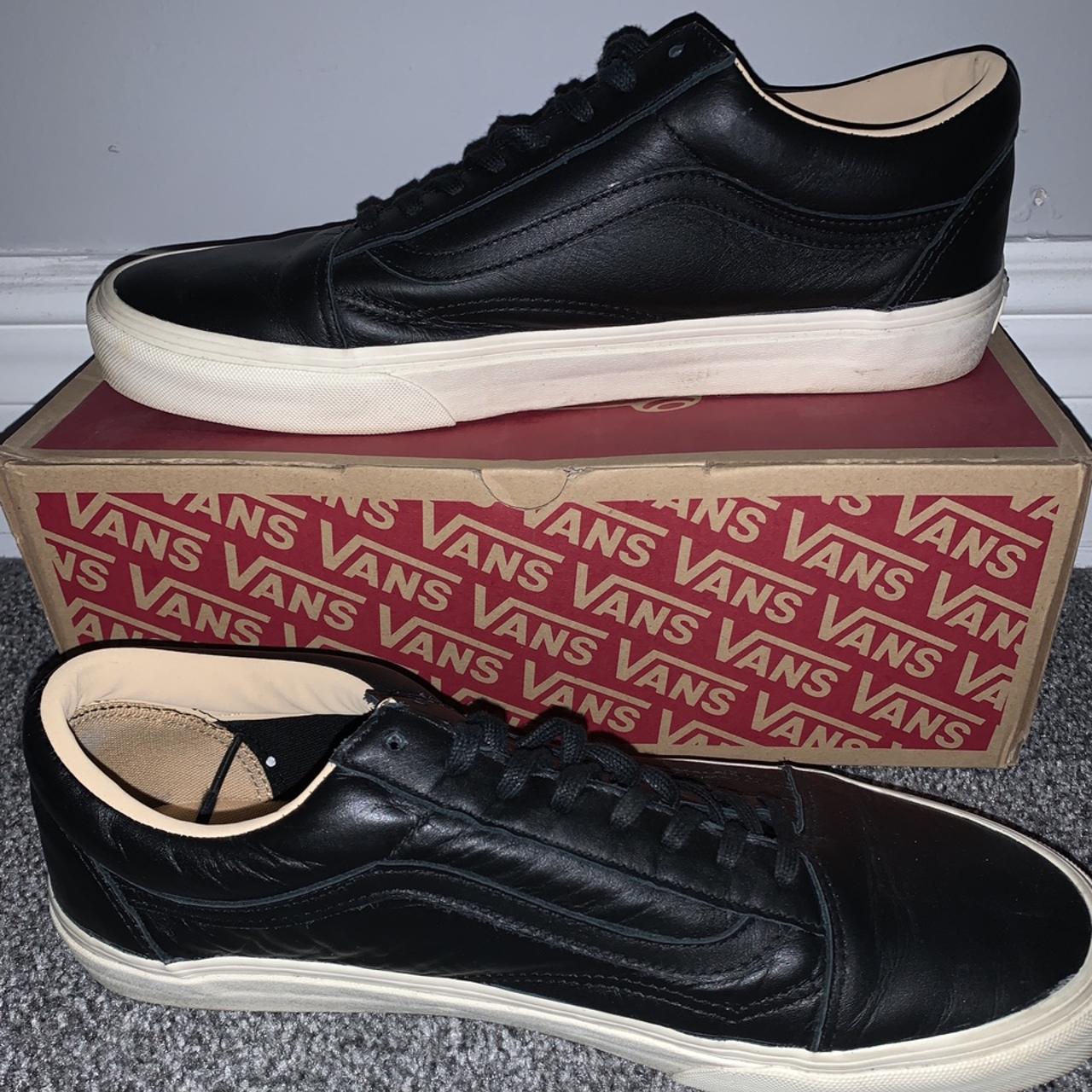 Vans old 2024 skool black porcini