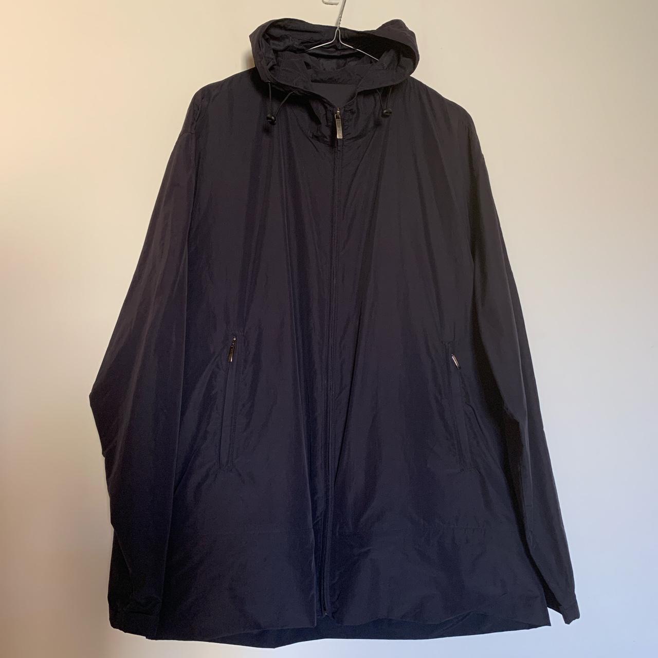 Vintage Burberry raincoat jacket with multiple... - Depop