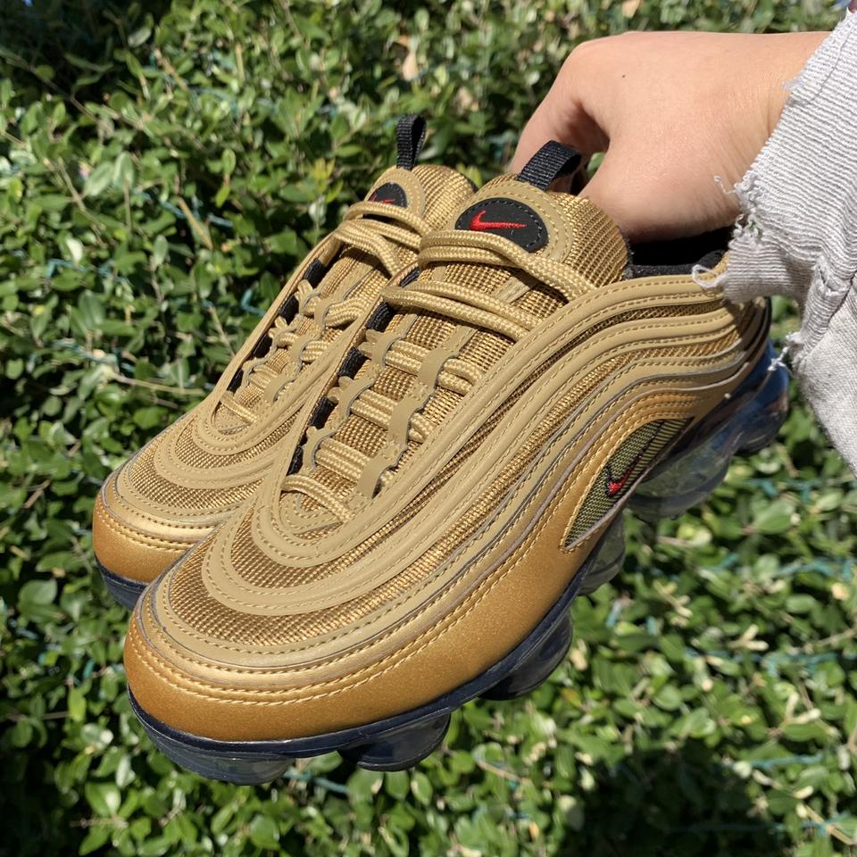 Air vapormax outlet 97 gold womens