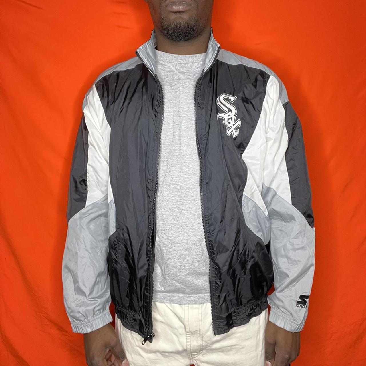 Vintage 90s Starter MLB Chicago White Sox Windbreaker Jacket