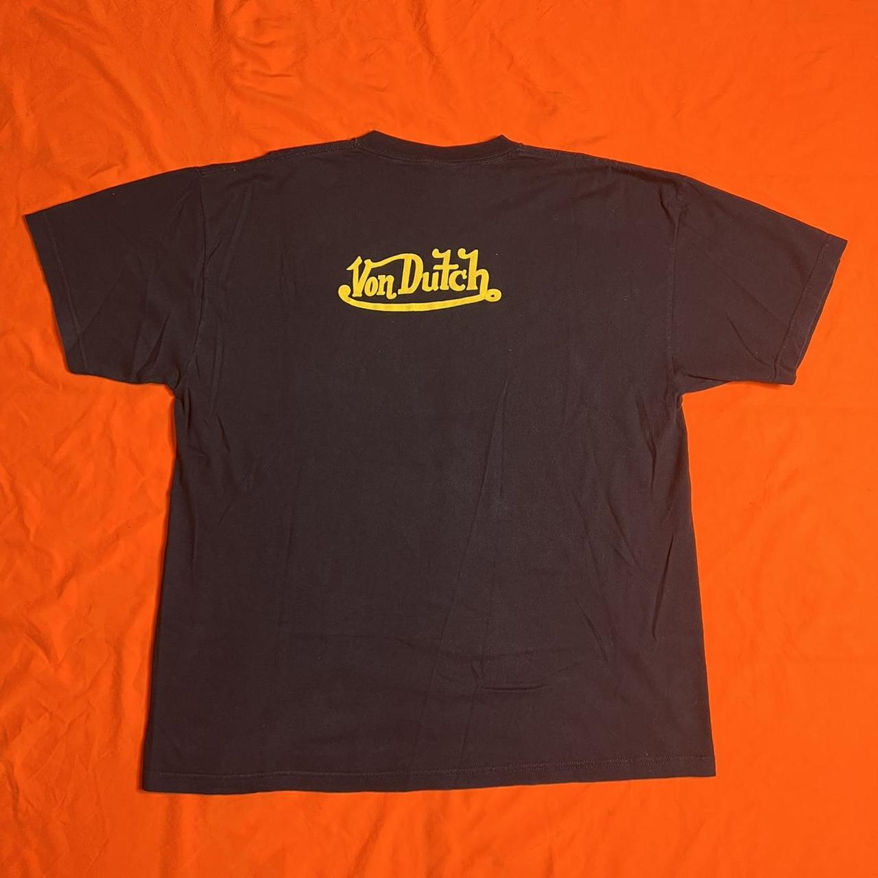 Vintage Y2K Von Dutch Original T-shirt Size... - Depop