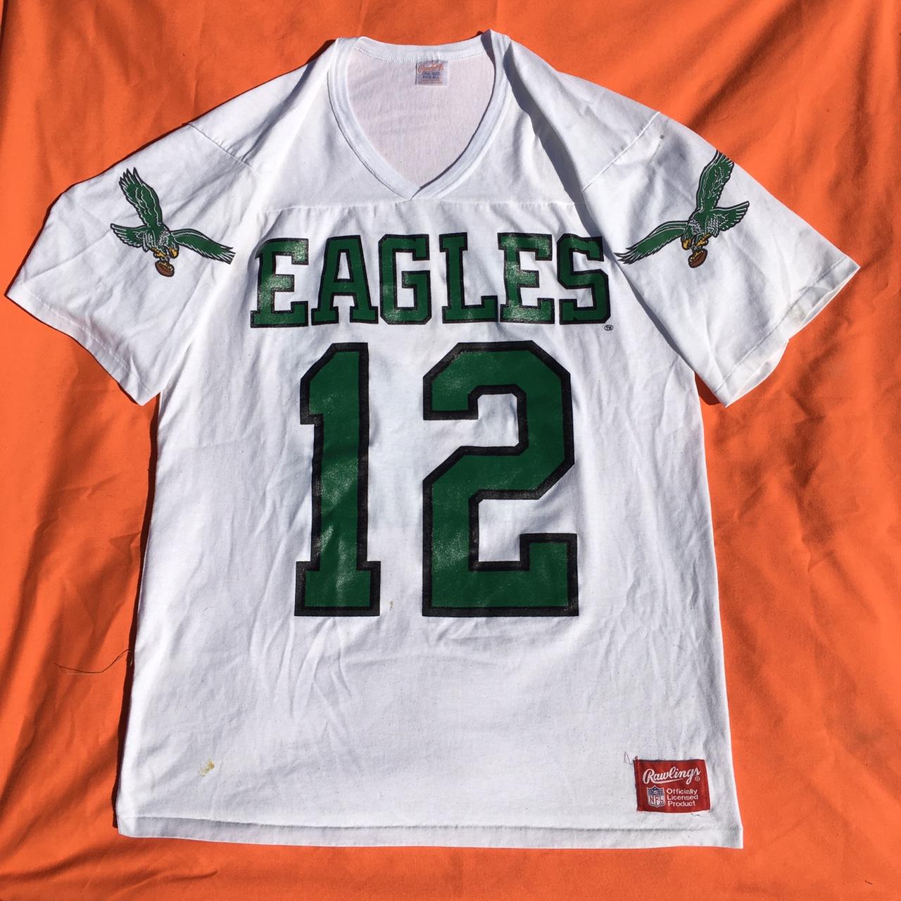 Vintage Rawlings Philadelphia Eagles #12 jersey - Depop