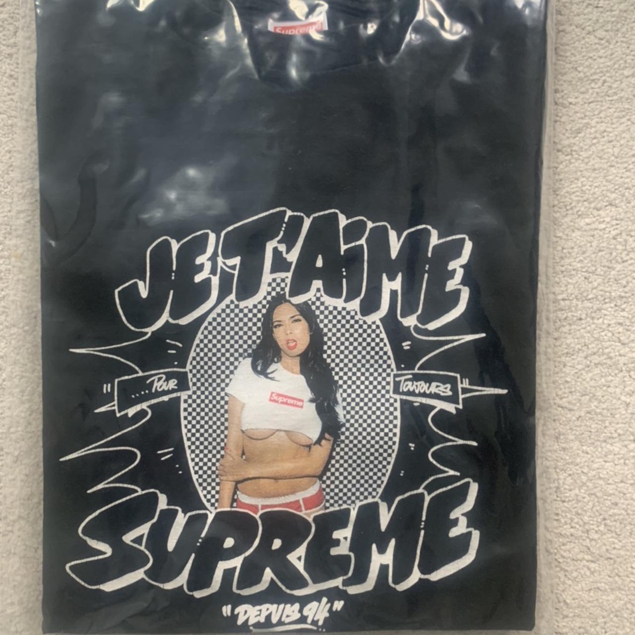 Supreme tera Patrick photo tee black size medium...