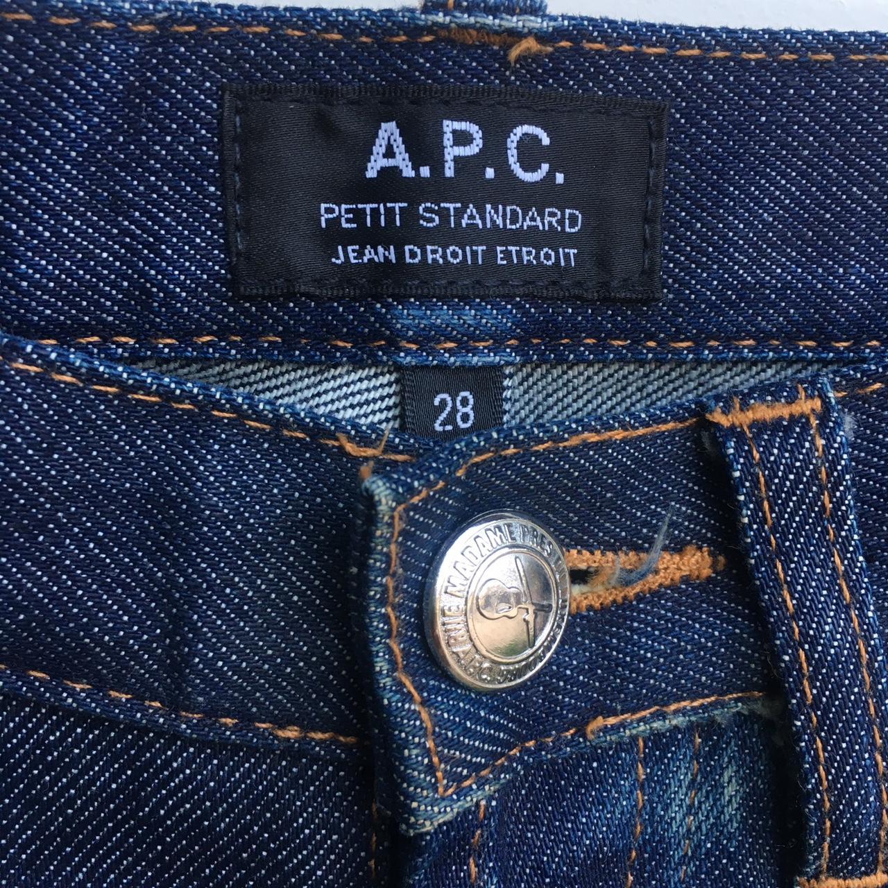 Apc petit standard store jean droit etroit