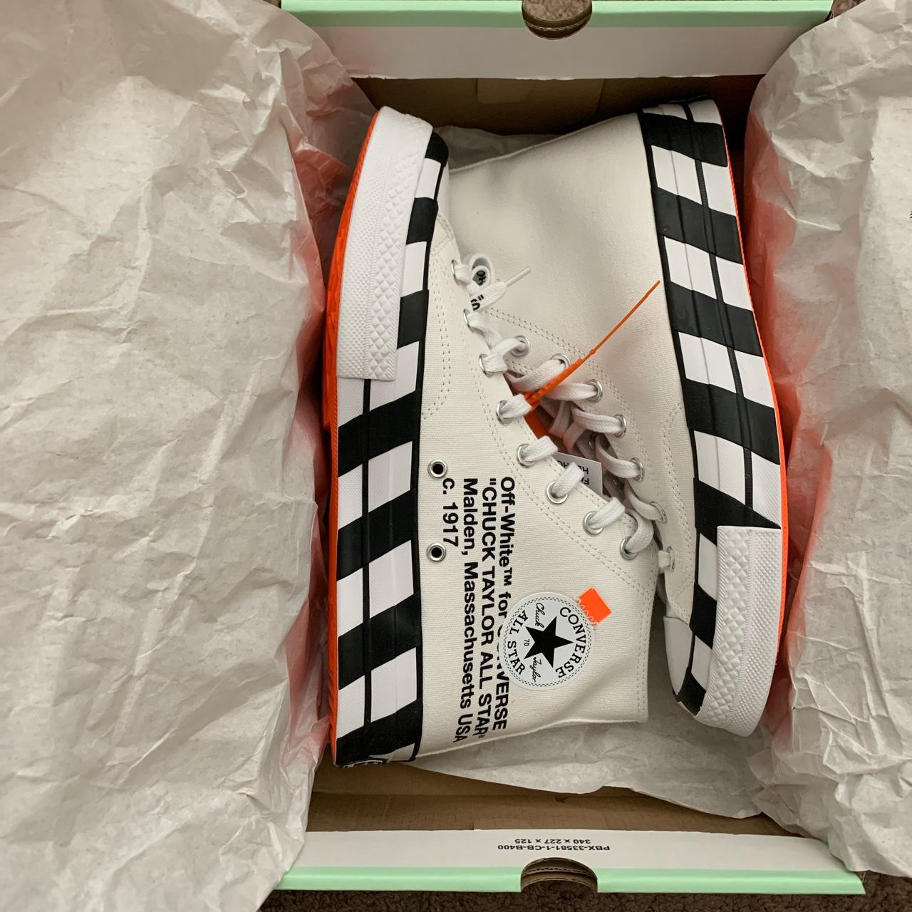 off white converse black