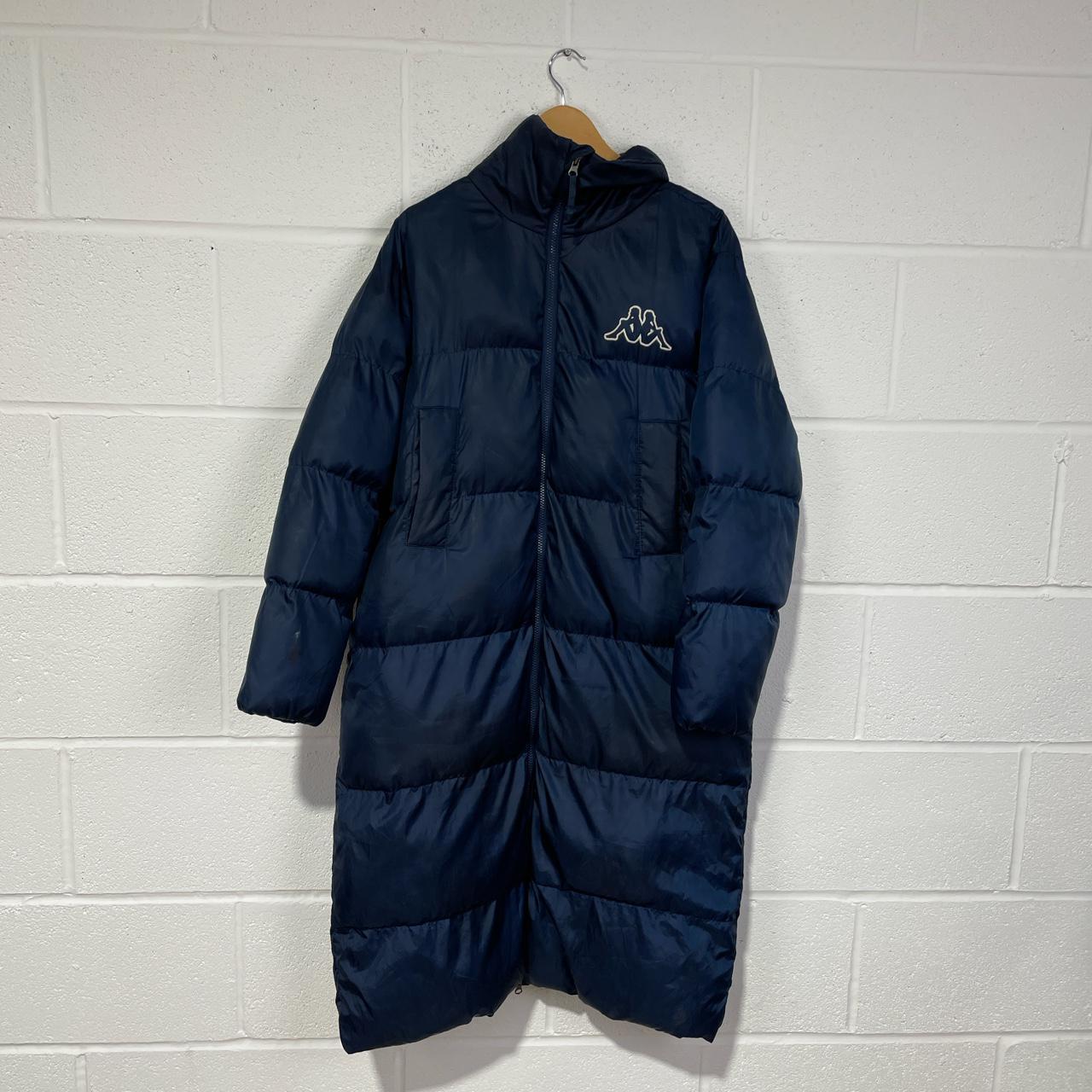 kappa long puffer jacket