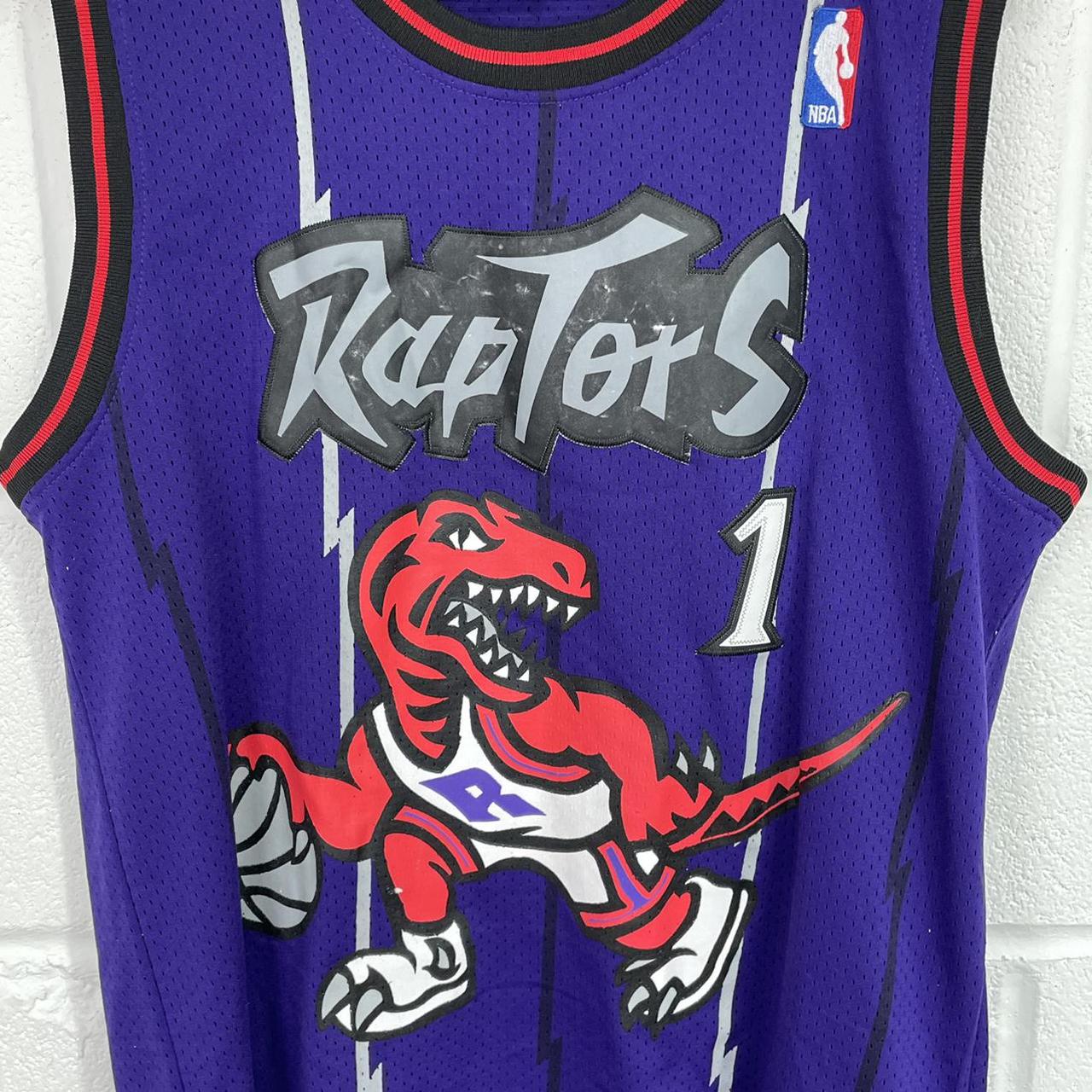 Vintage Nike Toronto Raptors NBA Mcgrady Jersey... - Depop