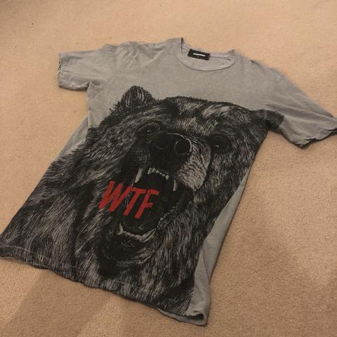 dsquared wolf t shirt