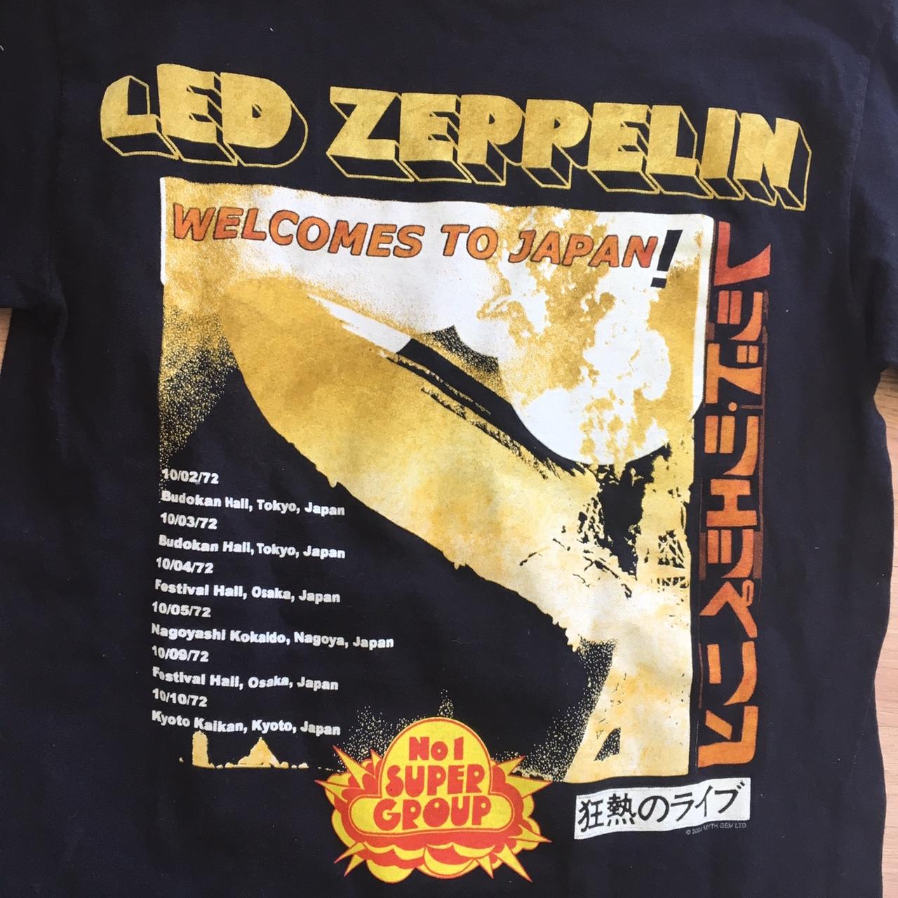 ストーム・トーガソン 2001年直筆サイン入りシート Led Zeppelin-