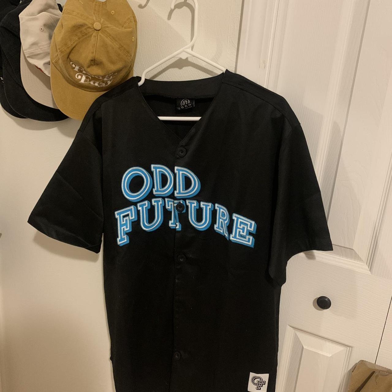 Odd Future Black & Purple Baseball Jersey