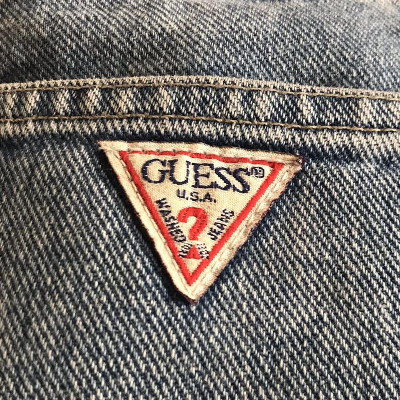 Guess Men's Blue and Navy Jeans (2)