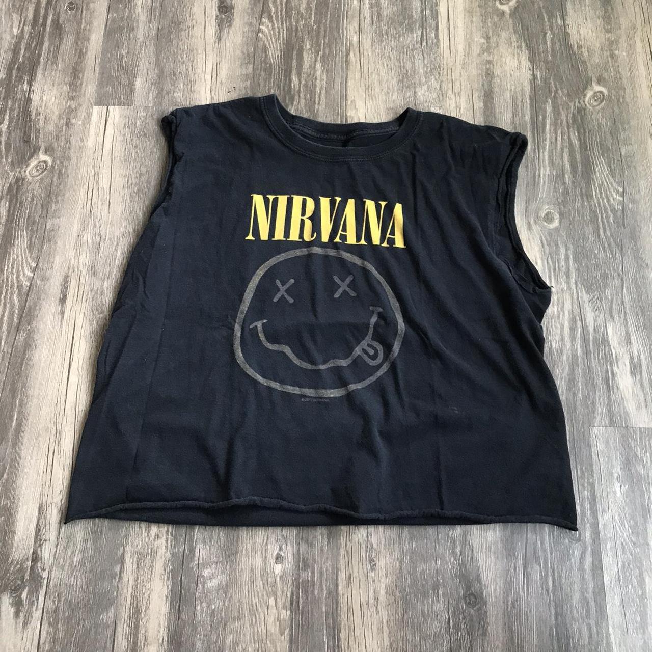 nirvana sleeveless shirt