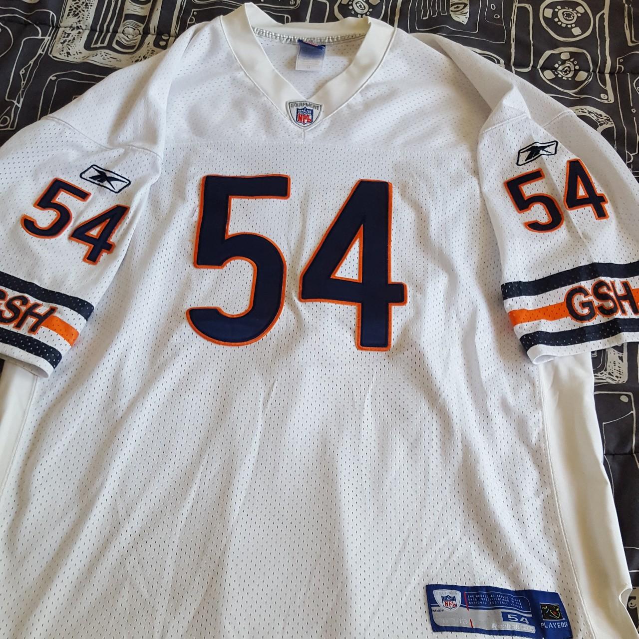 Reebok BRIAN URLACHER #54 Chicago Bears NFL Football - Depop