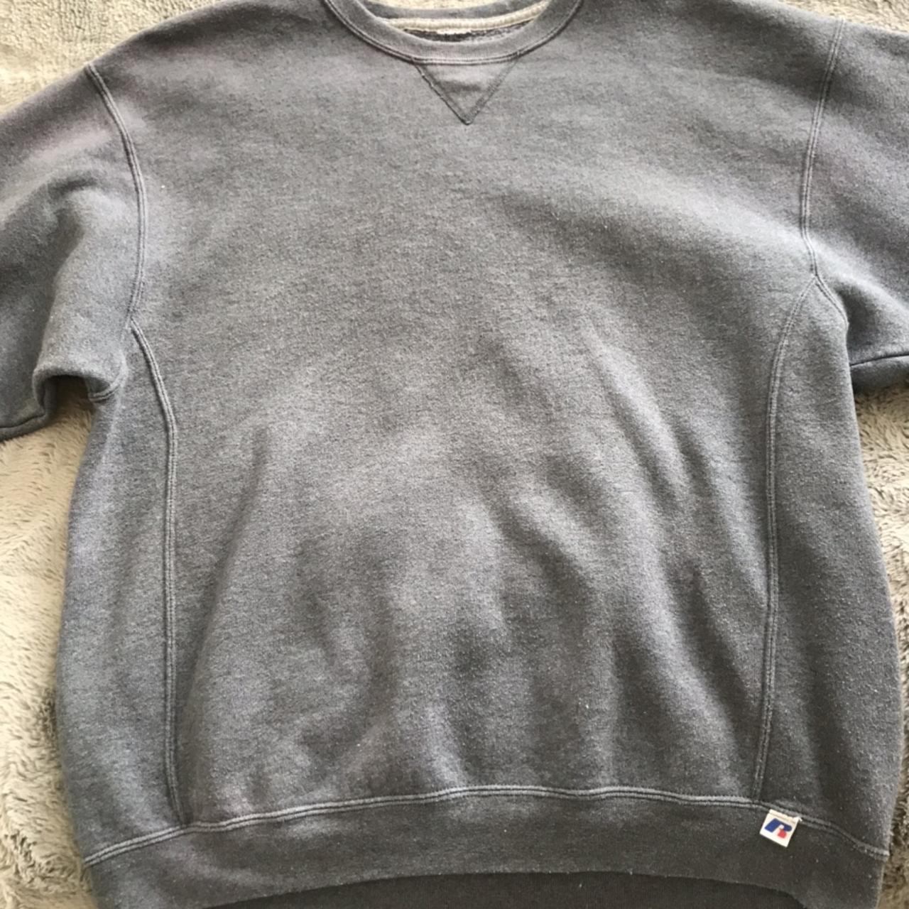 Russel athletics grey sweatshirt Size -... - Depop