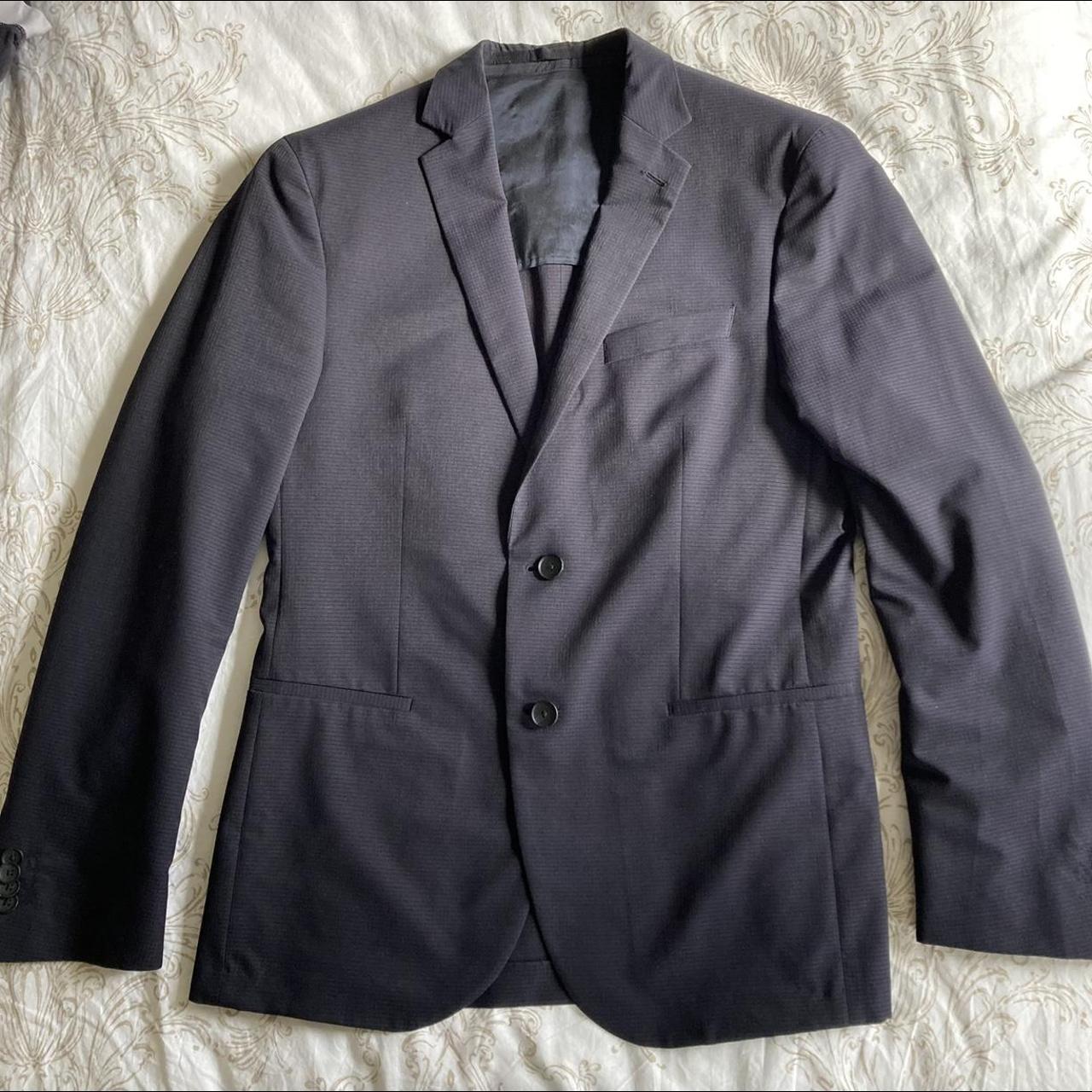 Hugo Boss Men's Navy Tailoredjackets Depop