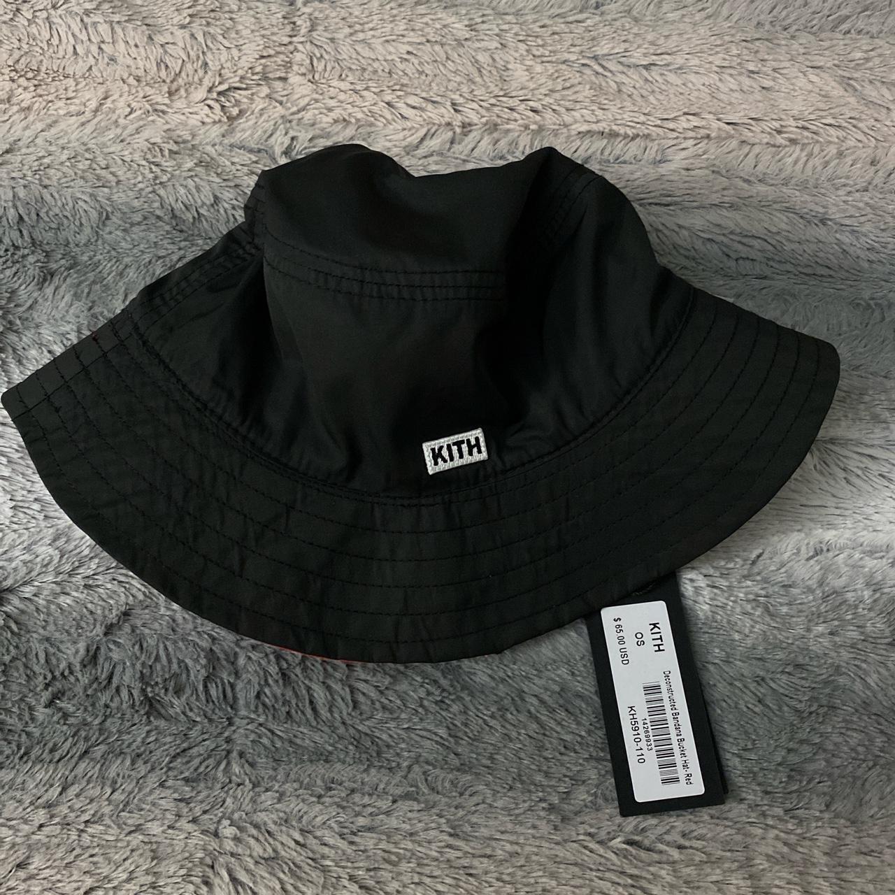 Kith reversible bandana bucket hat , Brand new...