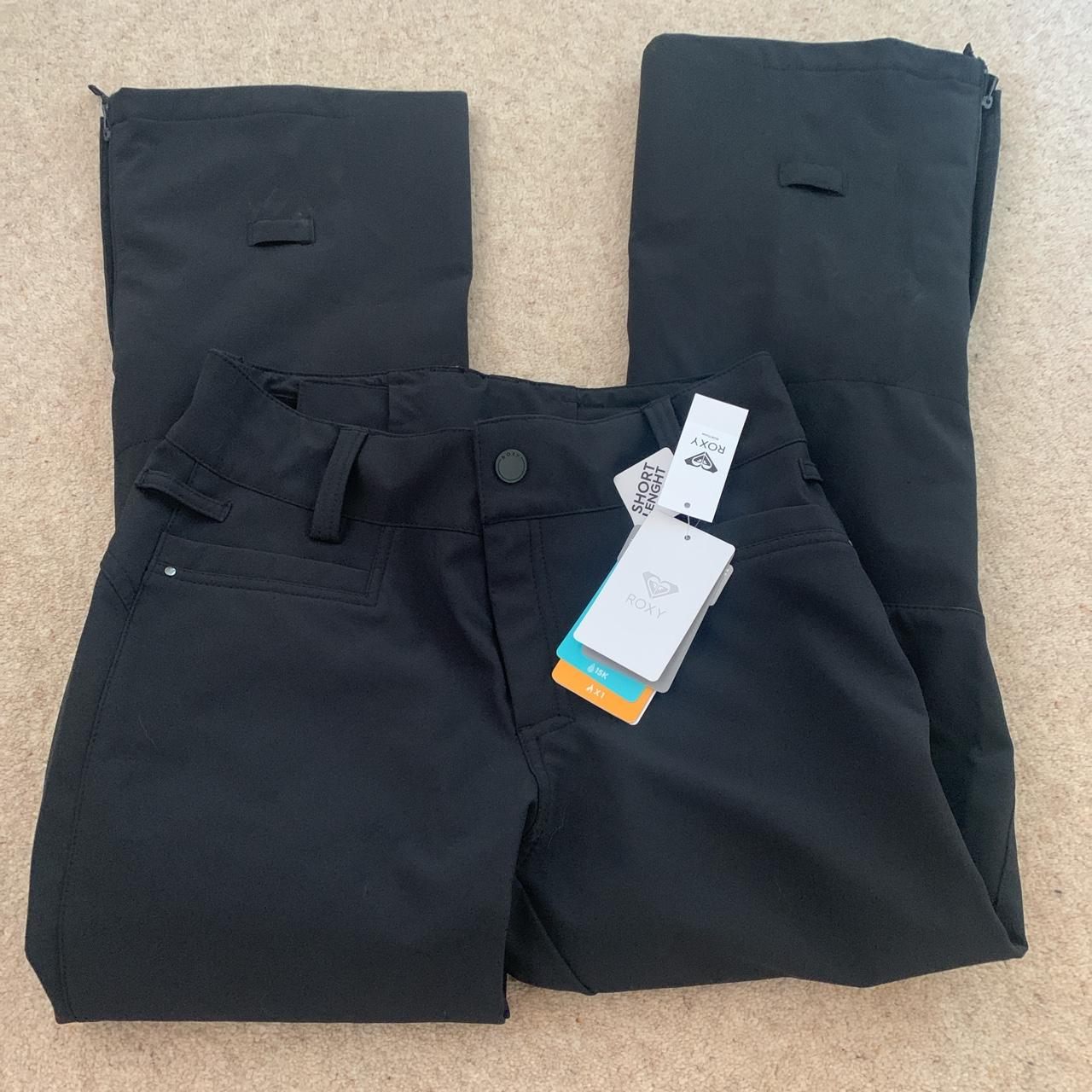 REDUCED- Black Roxy ski trousers size xs. Never worn... - Depop