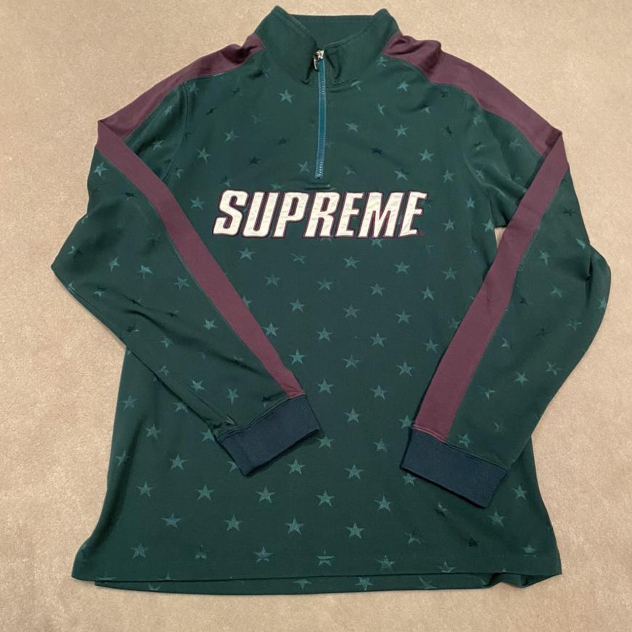 Supreme track 2025 half zip