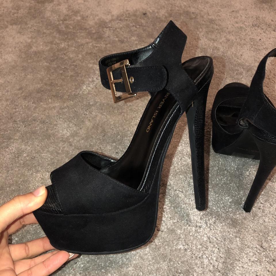 River island 2024 platform heels