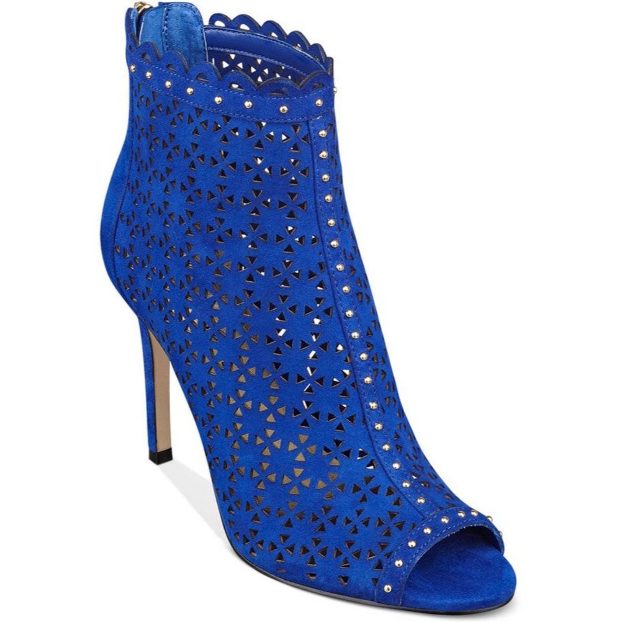 Marc fisher peep top toe booties