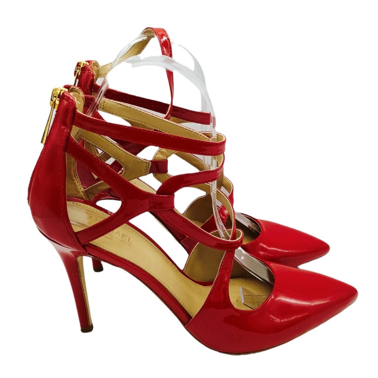 Michael kors catia patent leather sandal sale