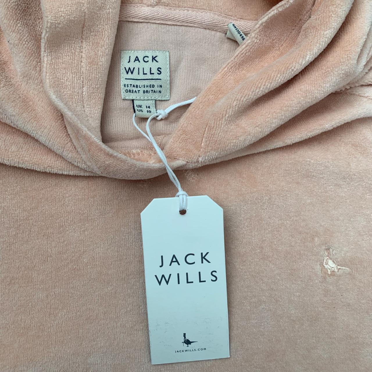 Jack Wills Women's Pink Hoodie (2)