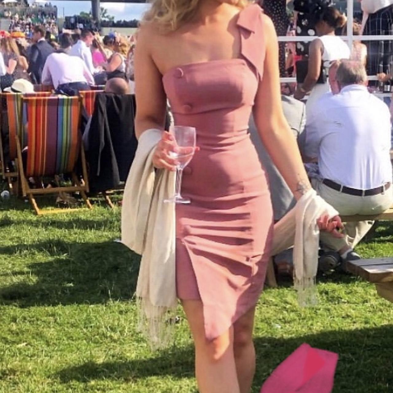 very blush dress