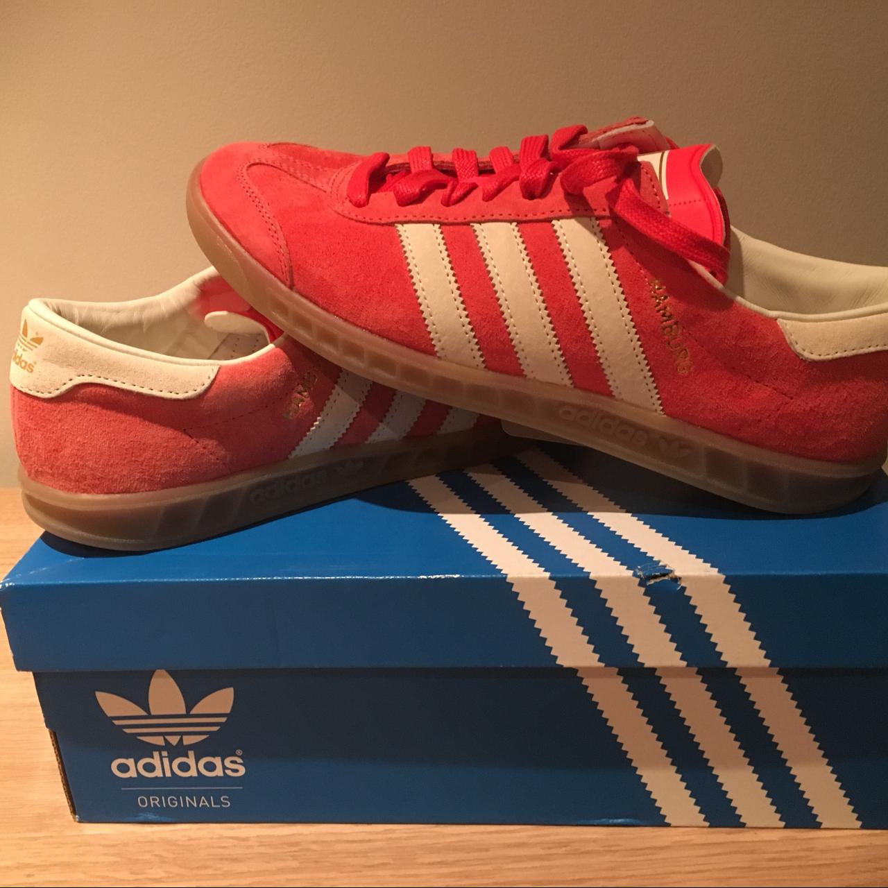 Adidas ZX750 White - Vivid red. Classic Rare 2012 | Depop