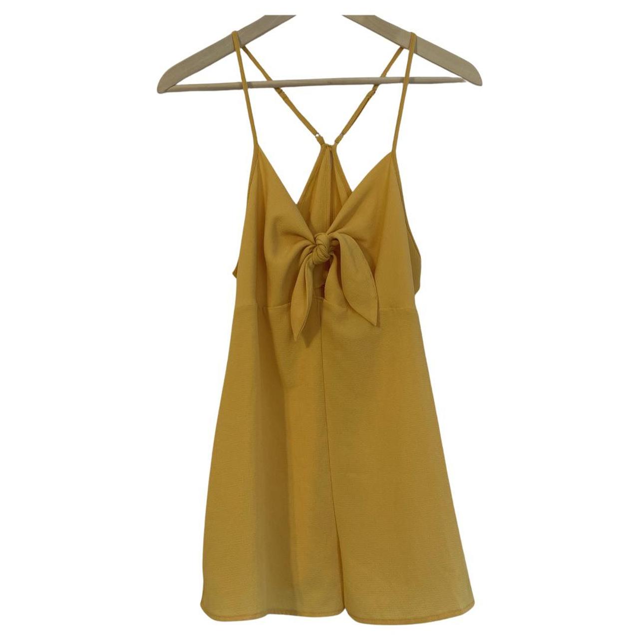 Forever 21 Women's Yellow Dress | Depop