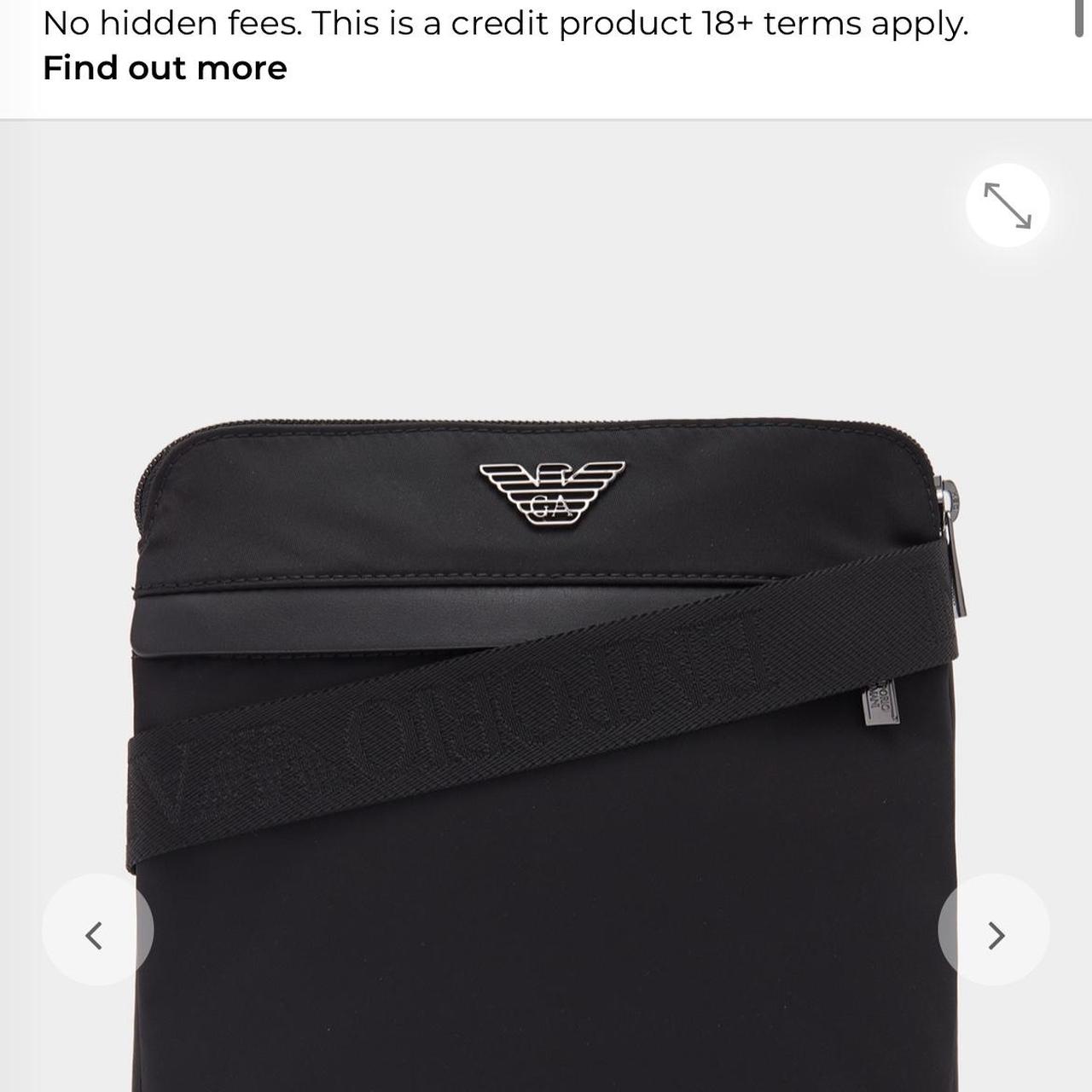 Emporio Armani Metal Eagle Crossbody Bag WORN FOR A... Depop