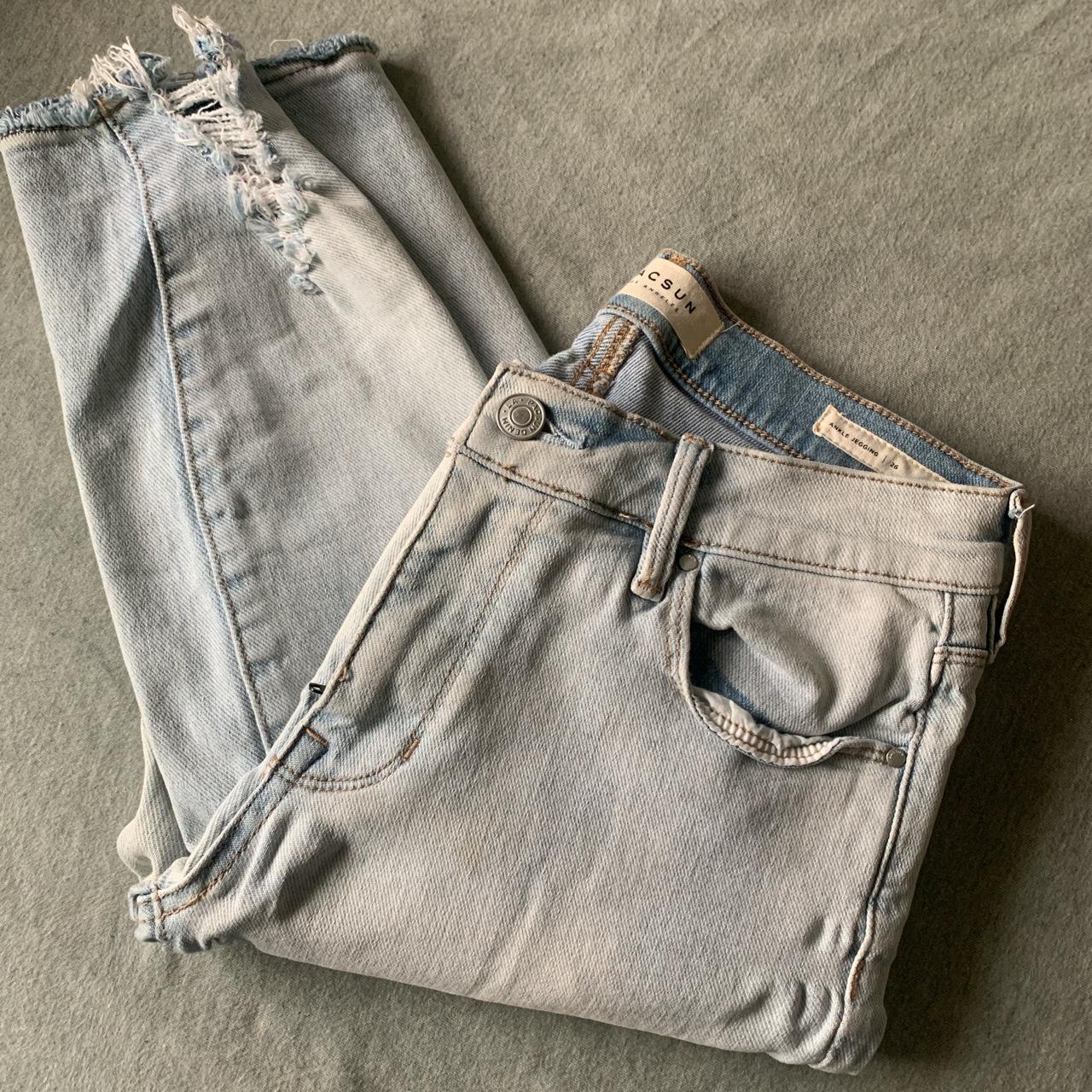 Pacsun light wash jeans Size 26! - Depop