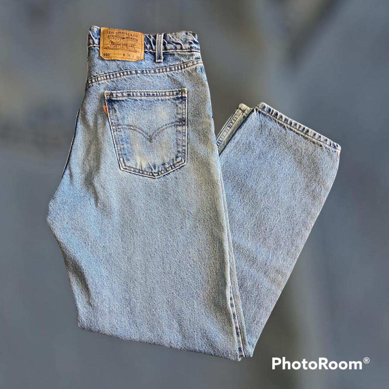 orange tab levis 550