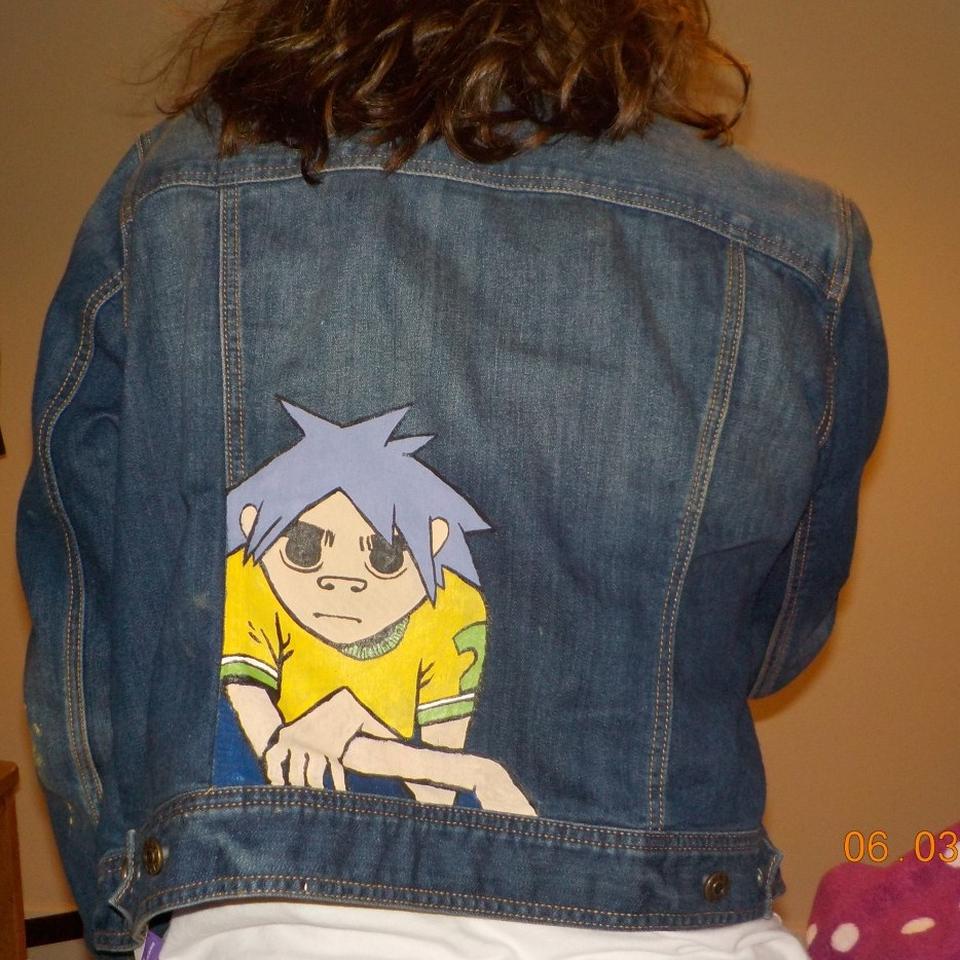 Gorillaz denim jacket best sale