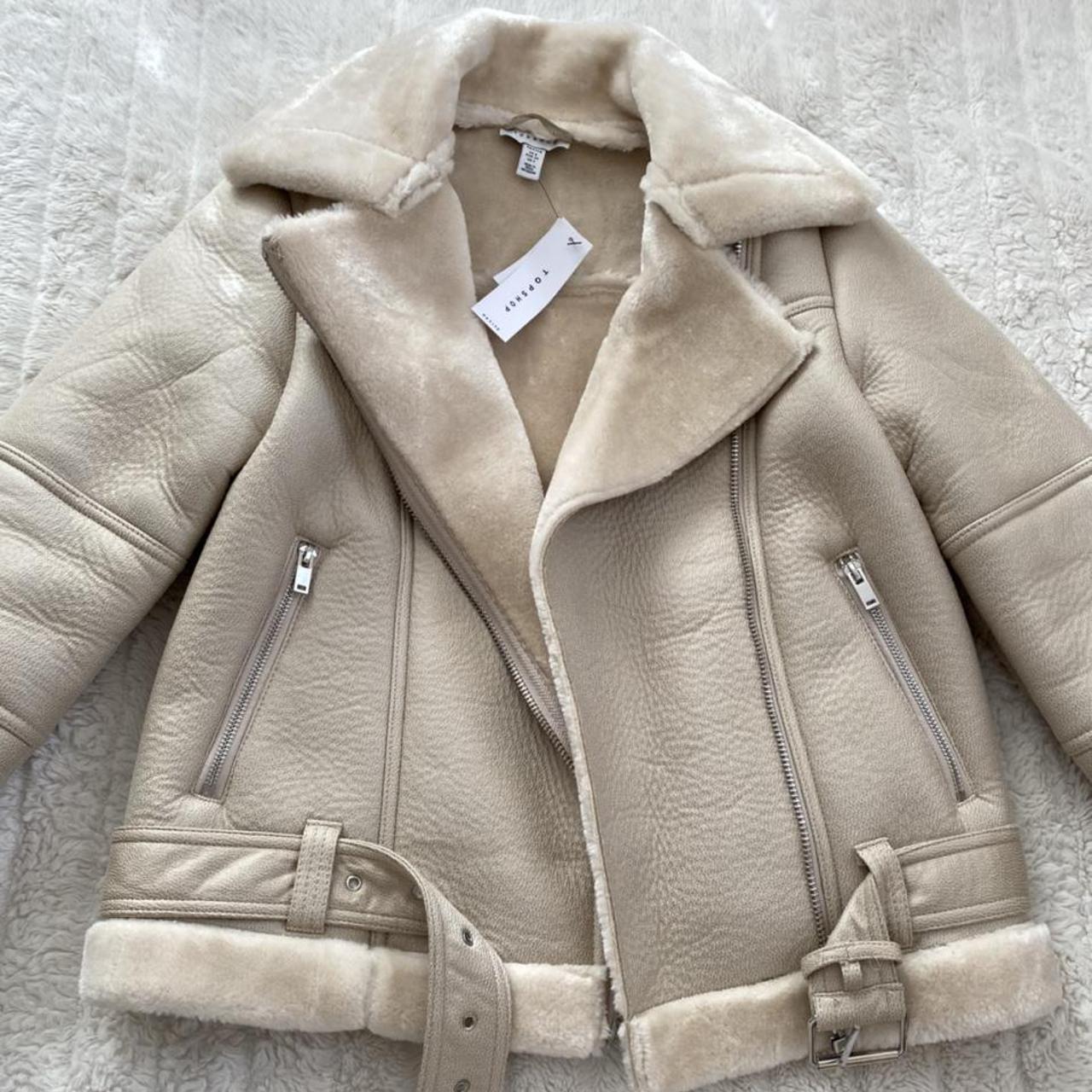 petite sherpa jacket