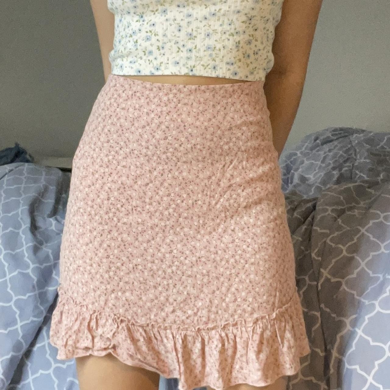 Brandy Melville Women's multi Skirt Depop