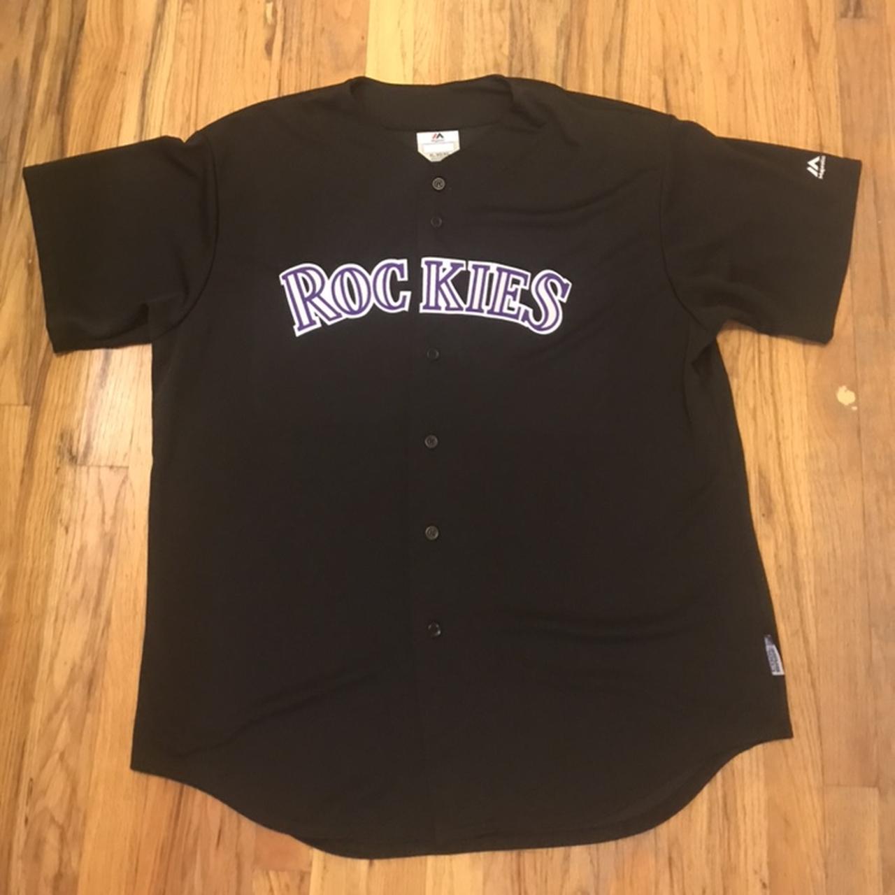 Colorado Rockies Majestic Baseball Jersey ⚾️ Length: - Depop